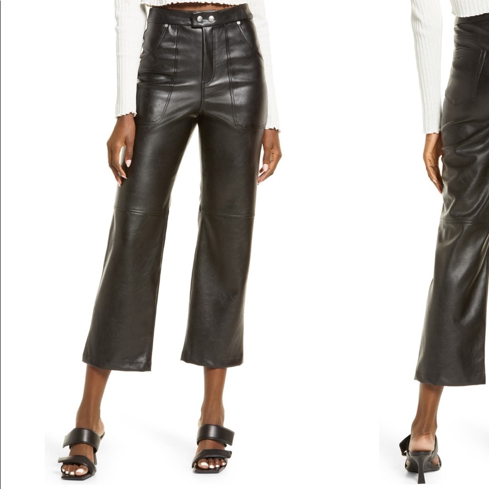 NWT BlankNYC faux leather pants in size 26. Still in original packaging.
